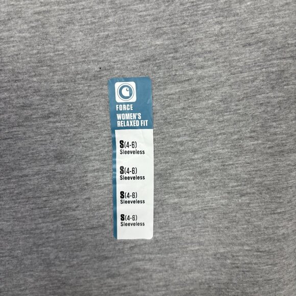 Carhartt Force Women's Relaxed Fit Tank Top Small 4-6 Gray New With Tags. - Picture 11 of 13
